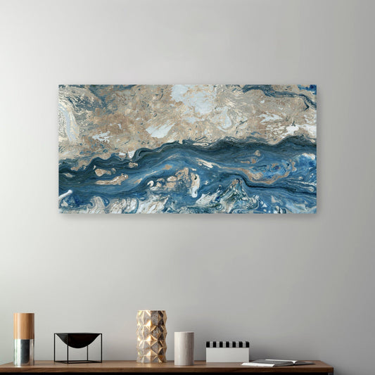 Blue Passage Canvas Giclee