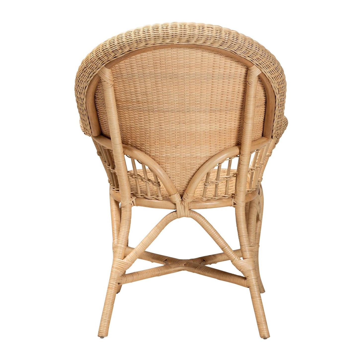 Marina High Back Rattan Armchair