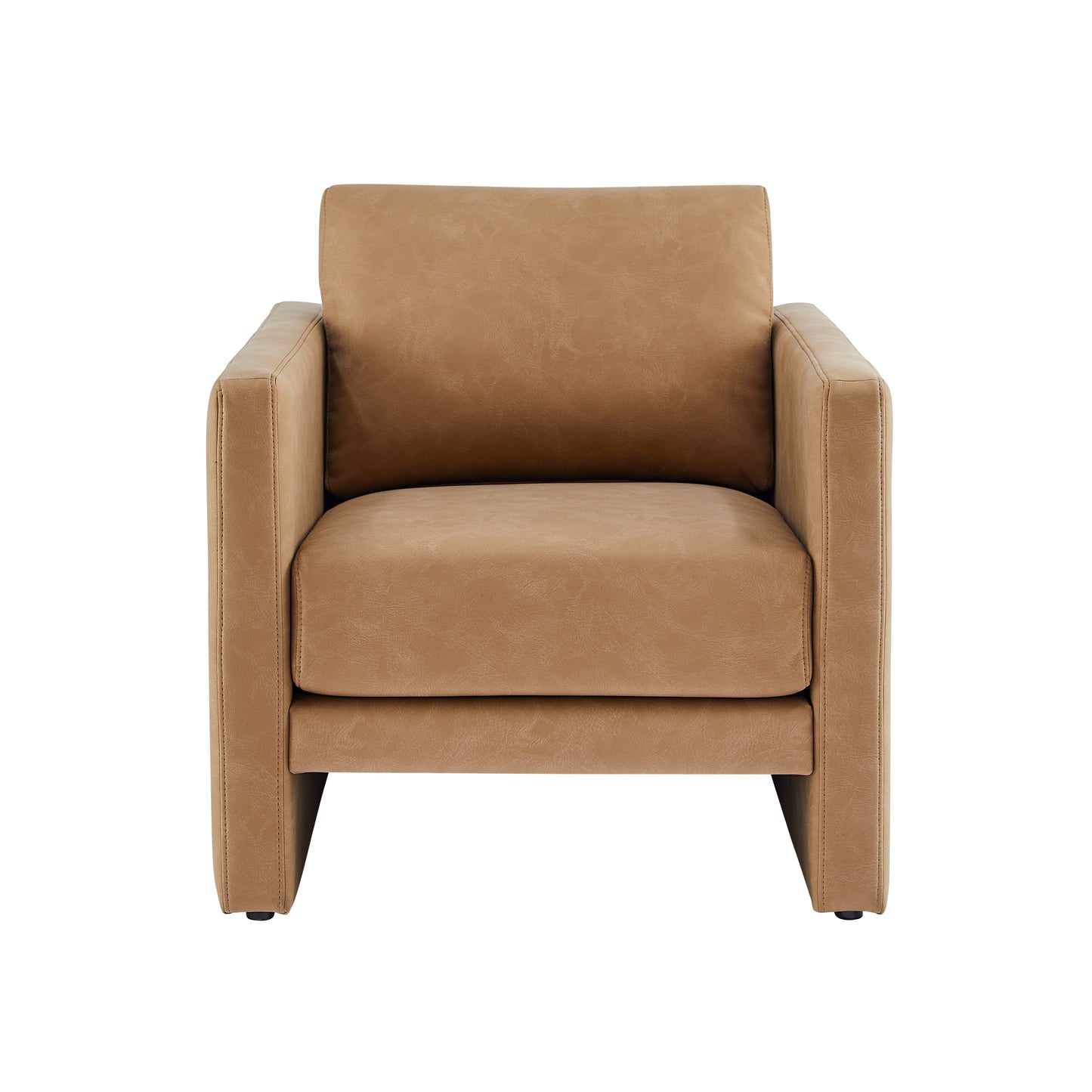Tulo Faux Leather Arm Chair