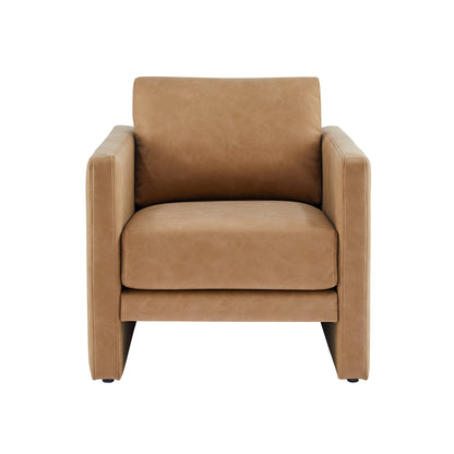 Tulo Faux Leather Arm Chair