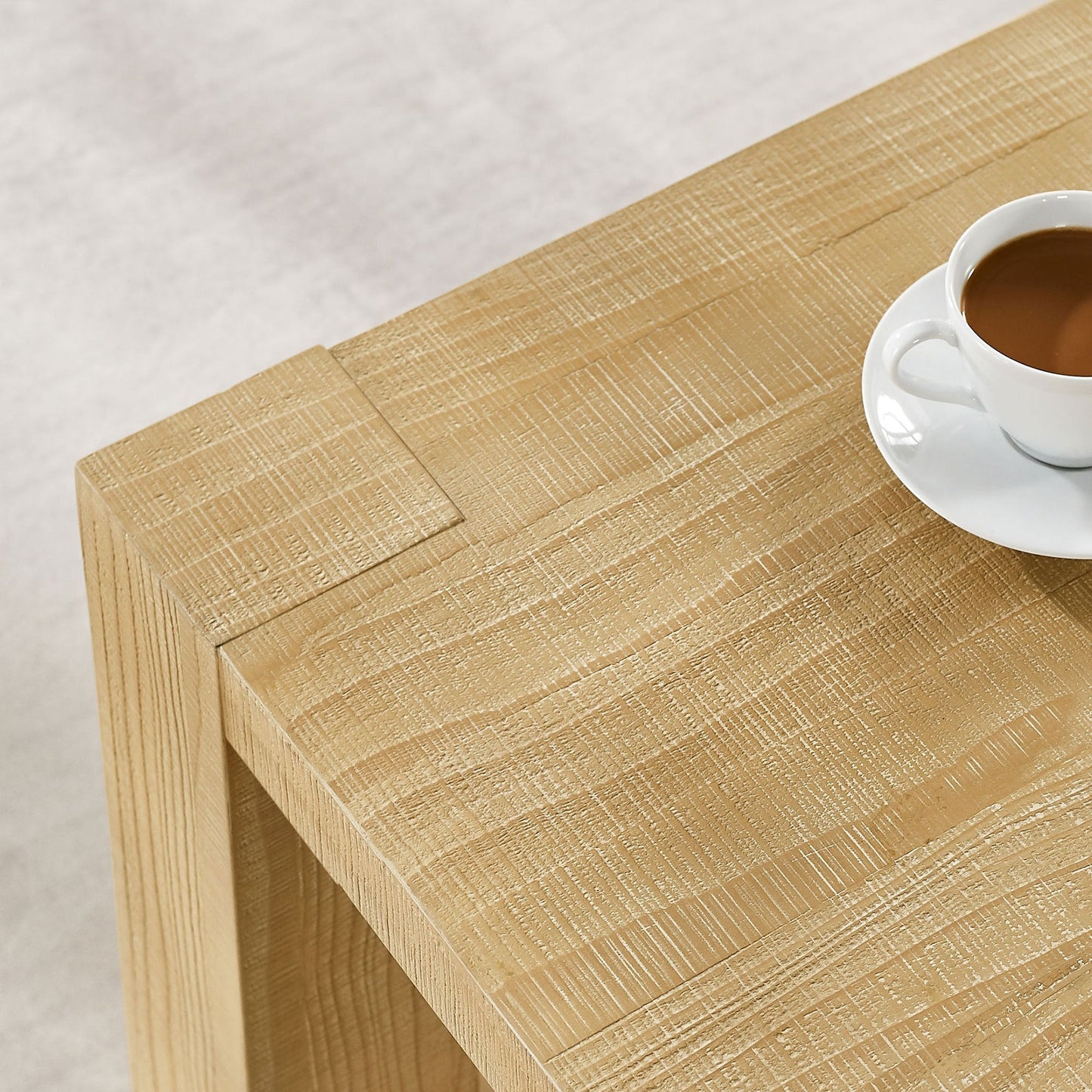 Modern 2-Tier Open Storage Side Table