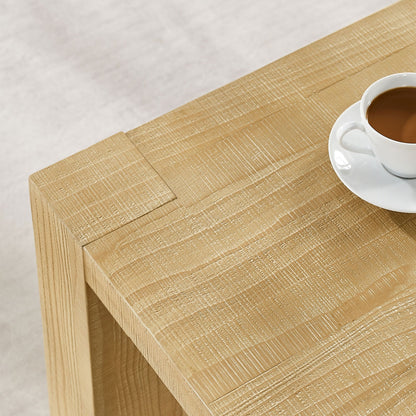 Modern 2-Tier Open Storage Side Table