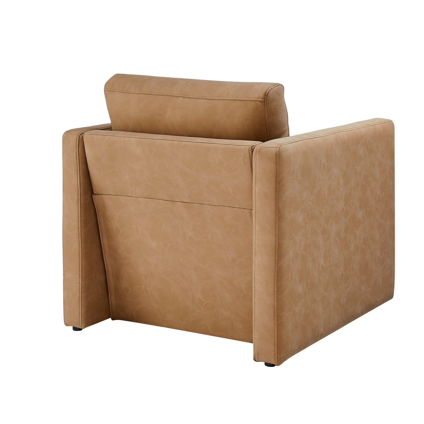 Tulo Faux Leather Arm Chair