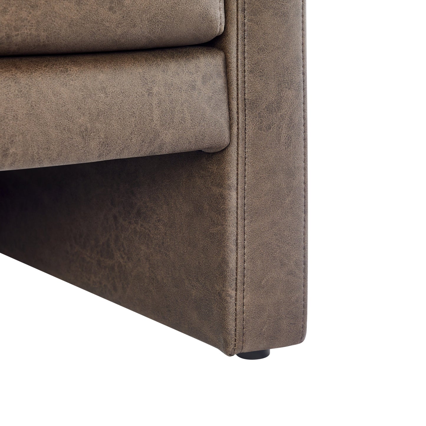Tulo Faux Leather Arm Chair